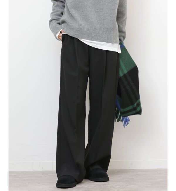 JOURNAL STANDARD relume「《WEB限定追加予約2》マットウースフレアタックパンツ」|スラックス|