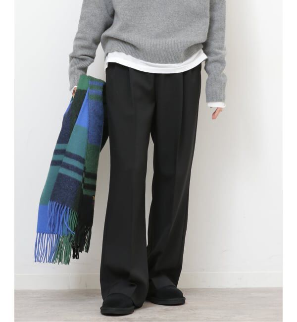 JOURNAL STANDARD relume「《WEB限定追加予約2》マットウースフレアタックパンツ」|スラックス|