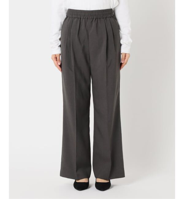 JOURNAL STANDARD relume「《WEB限定追加予約2》マットウースフレアタックパンツ」|スラックス|