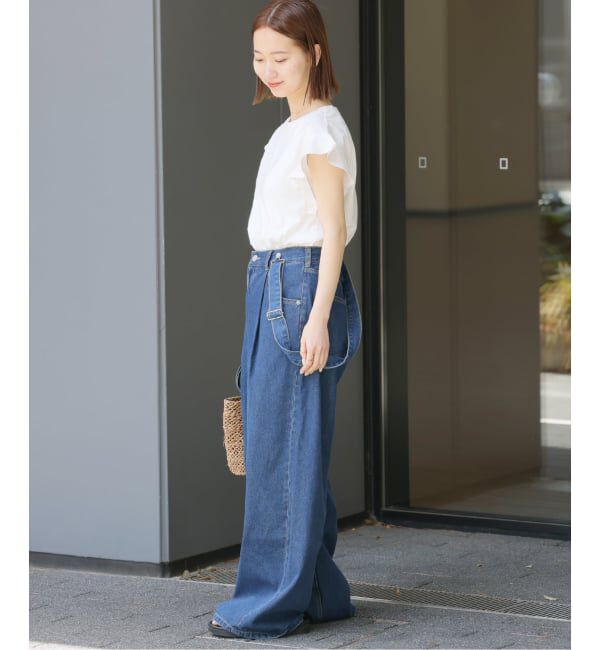 JOURNAL STANDARD relume「《WEB限定追加予約》フリルスリーブTシャツ」|Tシャツ・カットソー|