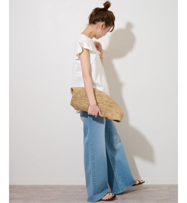 JOURNAL STANDARD relume「《WEB限定追加予約》フリルスリーブTシャツ」|Tシャツ・カットソー|