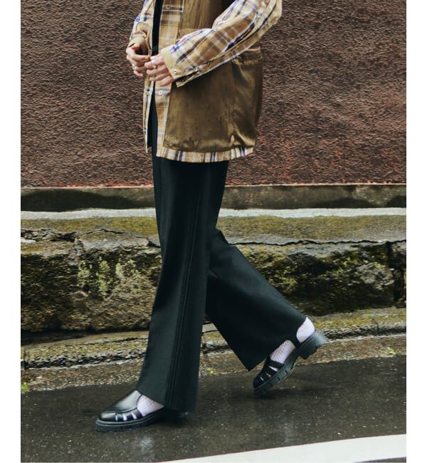 JOURNAL STANDARD「《予約》別注【MIKA KASAI】 Flare pants」|その他|ブラック