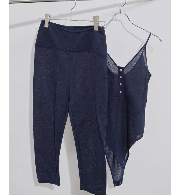 JOURNAL STANDARD「《予約》別注【MIKA KASAI】 lace pants」|その他|ネイビー