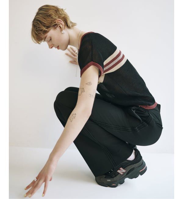 JOURNAL STANDARD「《予約》別注【MIKA KASAI】 Knit T-Shirt」|ニット・セーター|