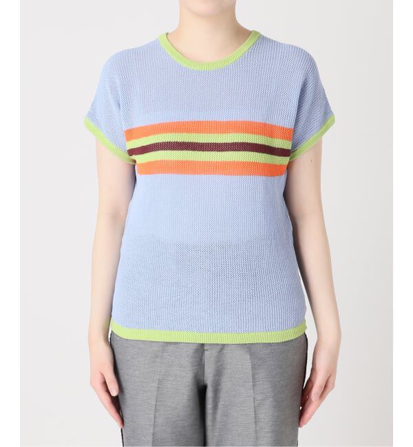 JOURNAL STANDARD「《予約》別注【MIKA KASAI】 Knit T-Shirt」|ニット・セーター|