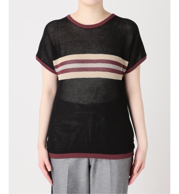 JOURNAL STANDARD「《予約》別注【MIKA KASAI】 Knit T-Shirt」|ニット・セーター|