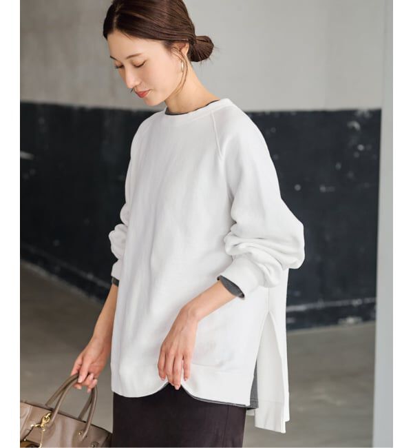 FRAMeWORK「≪WEB限定 / 追加≫ラグランポンチョスエット」|スウェット・ジャージ|ホワイト