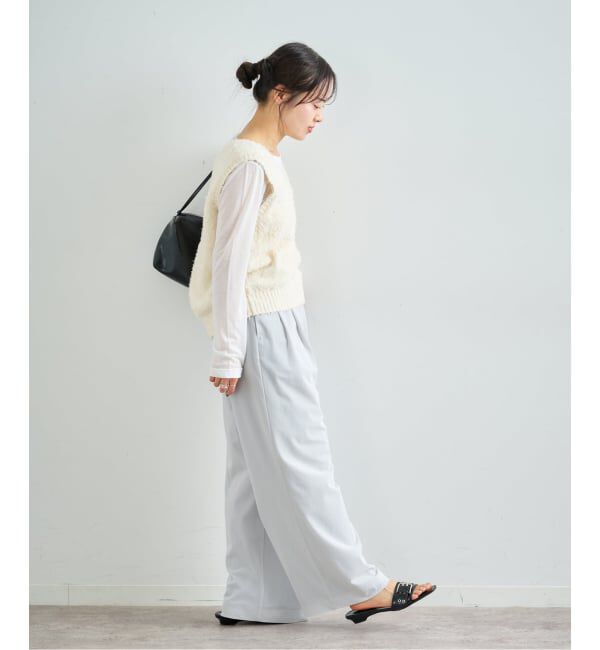 U by SPICK&SPAN「コットンシャギーニットベスト」|ベスト・ジレ|