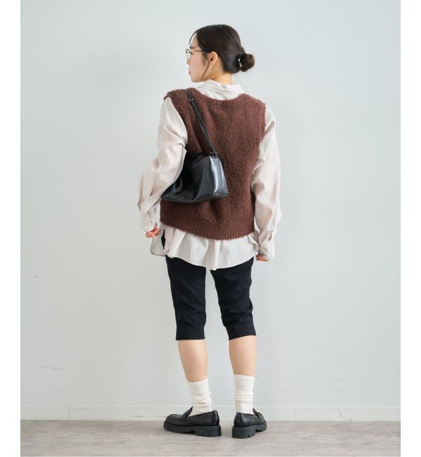 U by SPICK&SPAN「コットンシャギーニットベスト」|ベスト・ジレ|