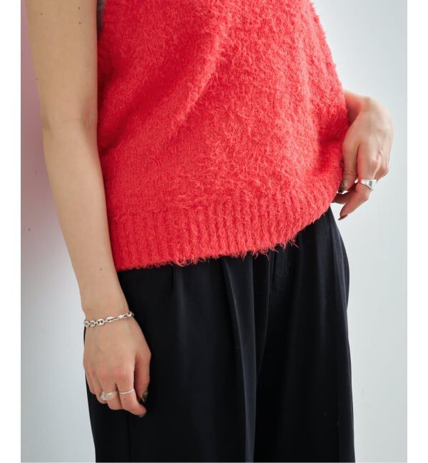 U by SPICK&SPAN「コットンシャギーニットベスト」|ベスト・ジレ|