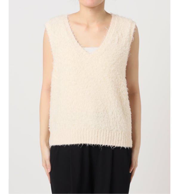 U by SPICK&SPAN「コットンシャギーニットベスト」|ベスト・ジレ|