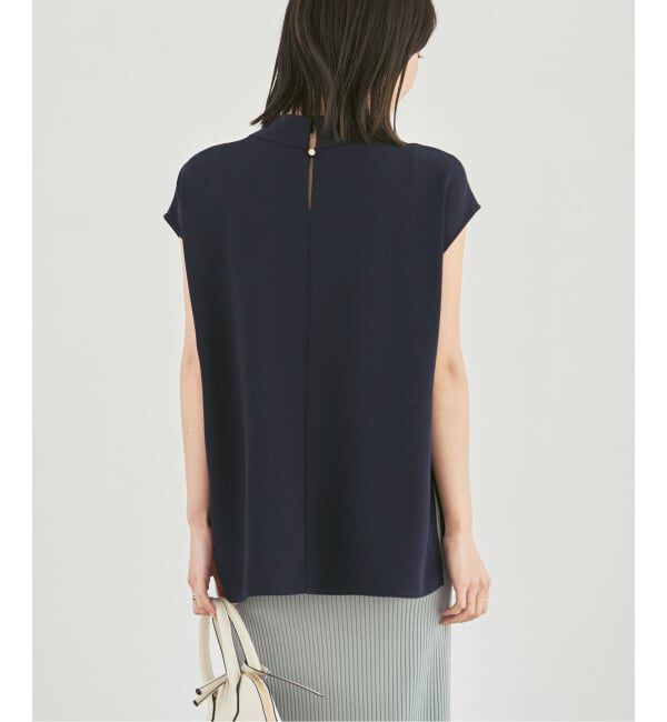 NOBLE「《追加予約》ボウタイライクノースリブラウス」|シャツ・ブラウス|