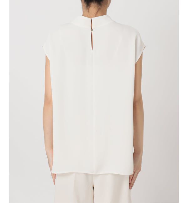 NOBLE「《追加予約》ボウタイライクノースリブラウス」|シャツ・ブラウス|