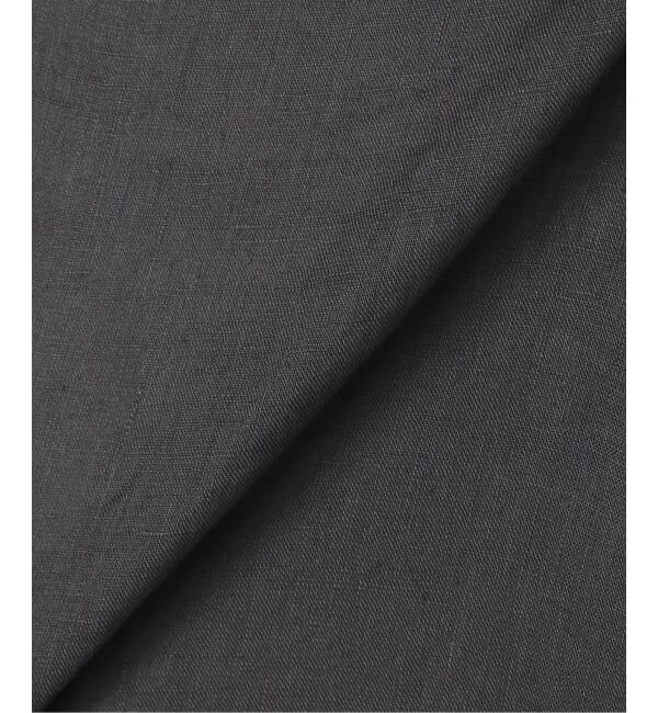 Spick and Span「《ゆったりサイズ》追加予約 80リネンカシュクール ビッグシャツ」|シャツ・ブラウス|