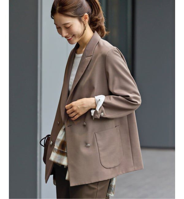 FRAMeWORK「≪追加≫TWRカルゼDBジャケット」|テーラードジャケット|