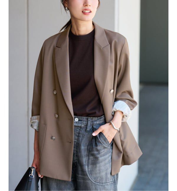 FRAMeWORK「≪追加≫TWRカルゼDBジャケット」|テーラードジャケット|