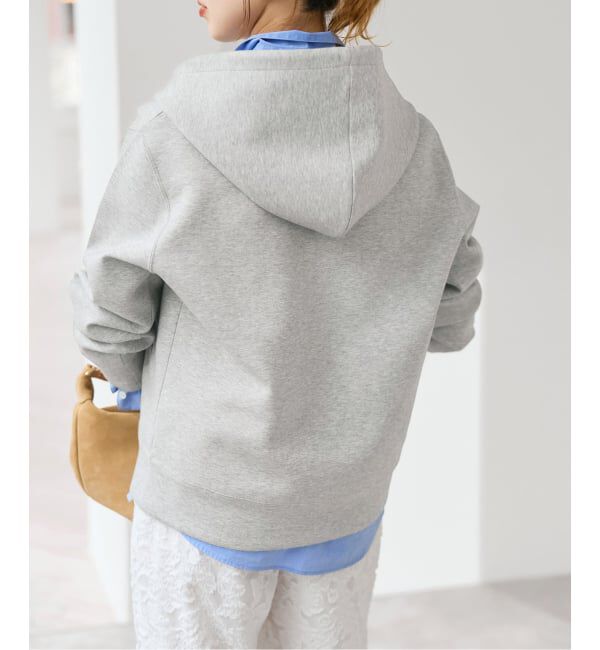 Spick and Span「《新色有り / 追加》ストレッチジップフードパーカー」|パーカー|