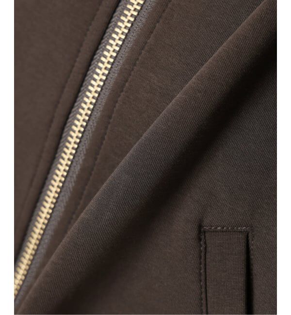 Spick and Span「《新色有り / 追加》ストレッチジップフードパーカー」|パーカー|
