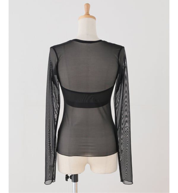 NOBLE「NICENICE MOMENT/ナイスナイスモーメント MESH LS SHELL」|インナー|