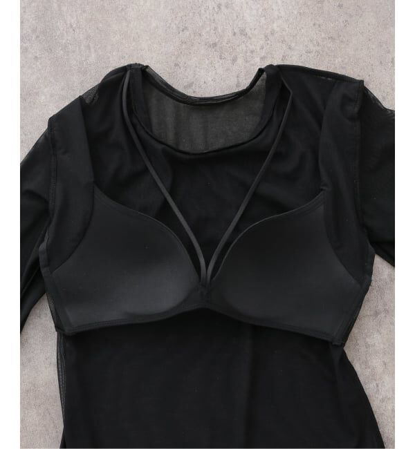 NOBLE「NICENICE MOMENT/ナイスナイスモーメント MESH LS SHELL」|インナー|