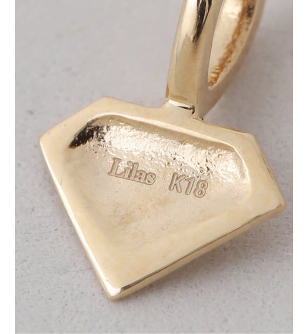 Lilas by Spick&Span「《予約》ダイヤモチーフチャーム K18」|その他|