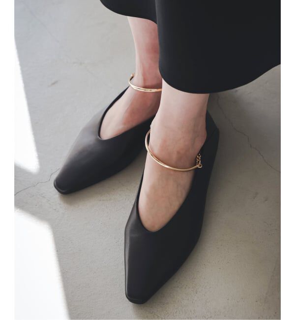 NOBLE「《追加予約・NOBLE別注》REMME/レメ アンクレットフラットシューズ」|その他|