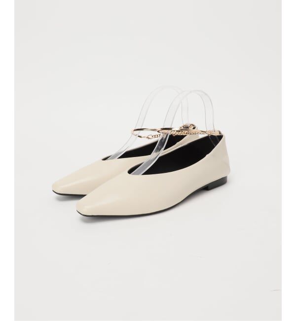 NOBLE「《追加予約・NOBLE別注》REMME/レメ アンクレットフラットシューズ」|その他|