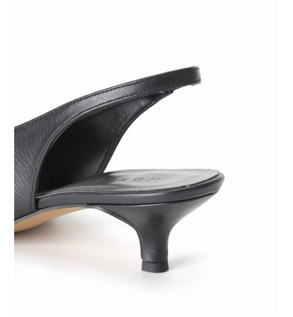 NOBLE「《追加予約・NOBLE別注》オリジナルバックストラップヒール」|パンプス|