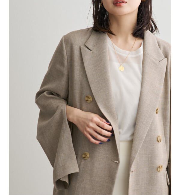 NOBLE「《追加予約・新色》ドンゴロスダブルジャケット」|テーラードジャケット|