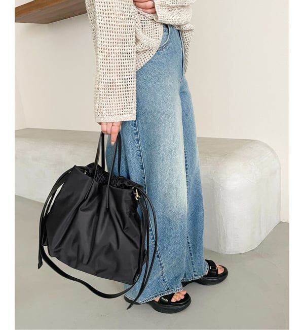  「《予約》LETALON 2WAYギャザーナイロントート」|トートバッグ|