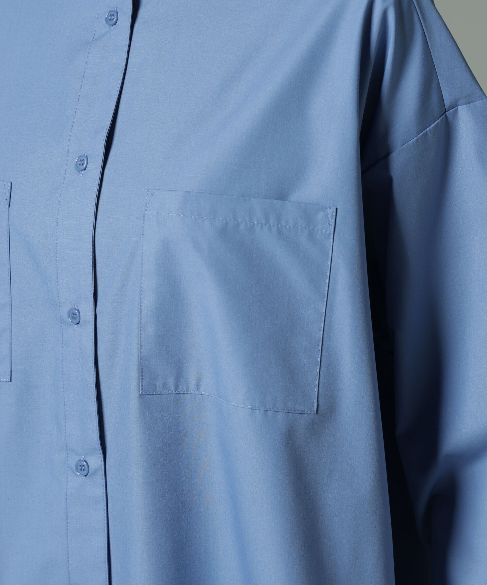 nano･universe「スタンドカラーシャツ」|シャツ・ブラウス|