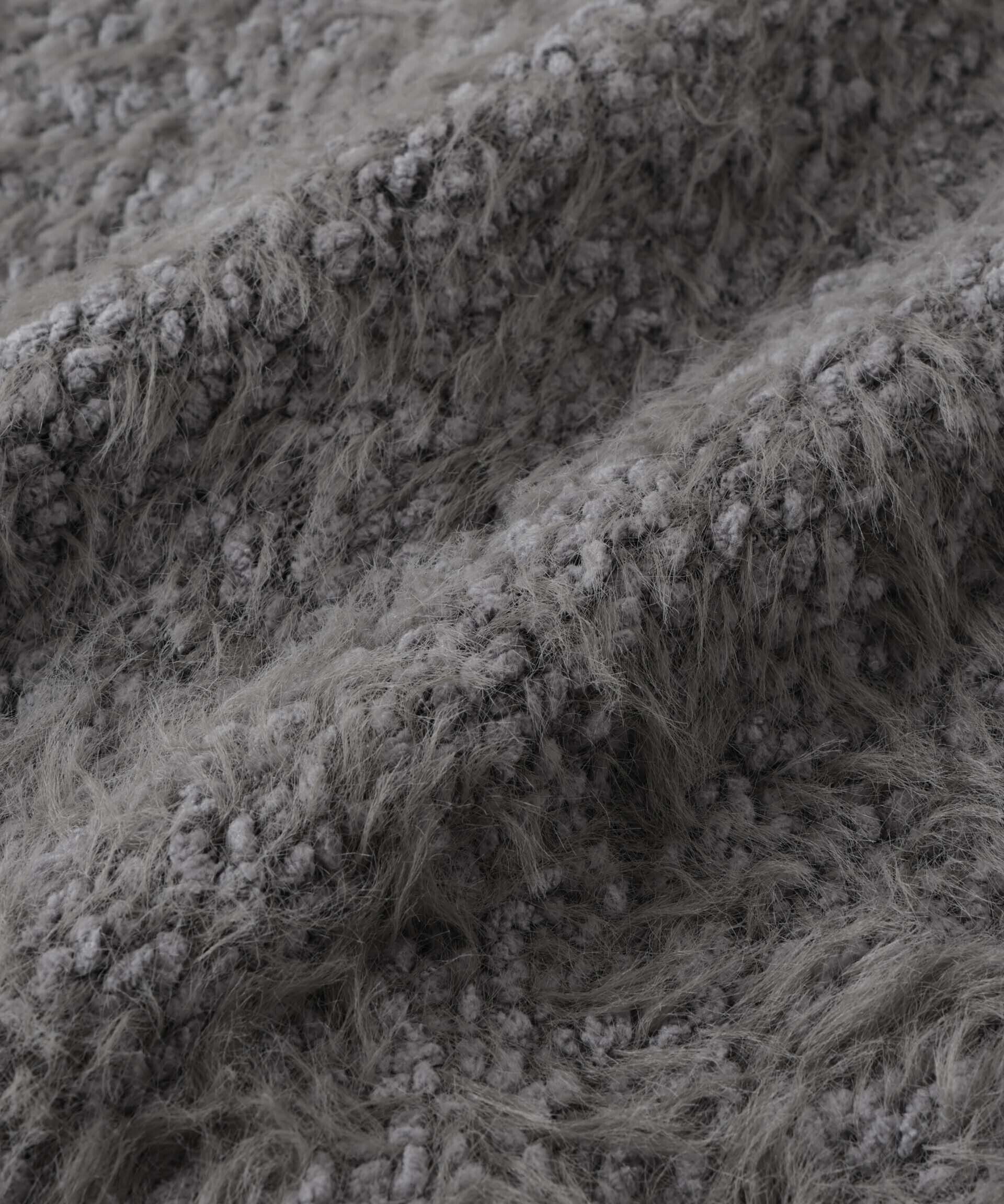 nano･universe「ファンシーシャギーニットベスト」|ニット・セーター|