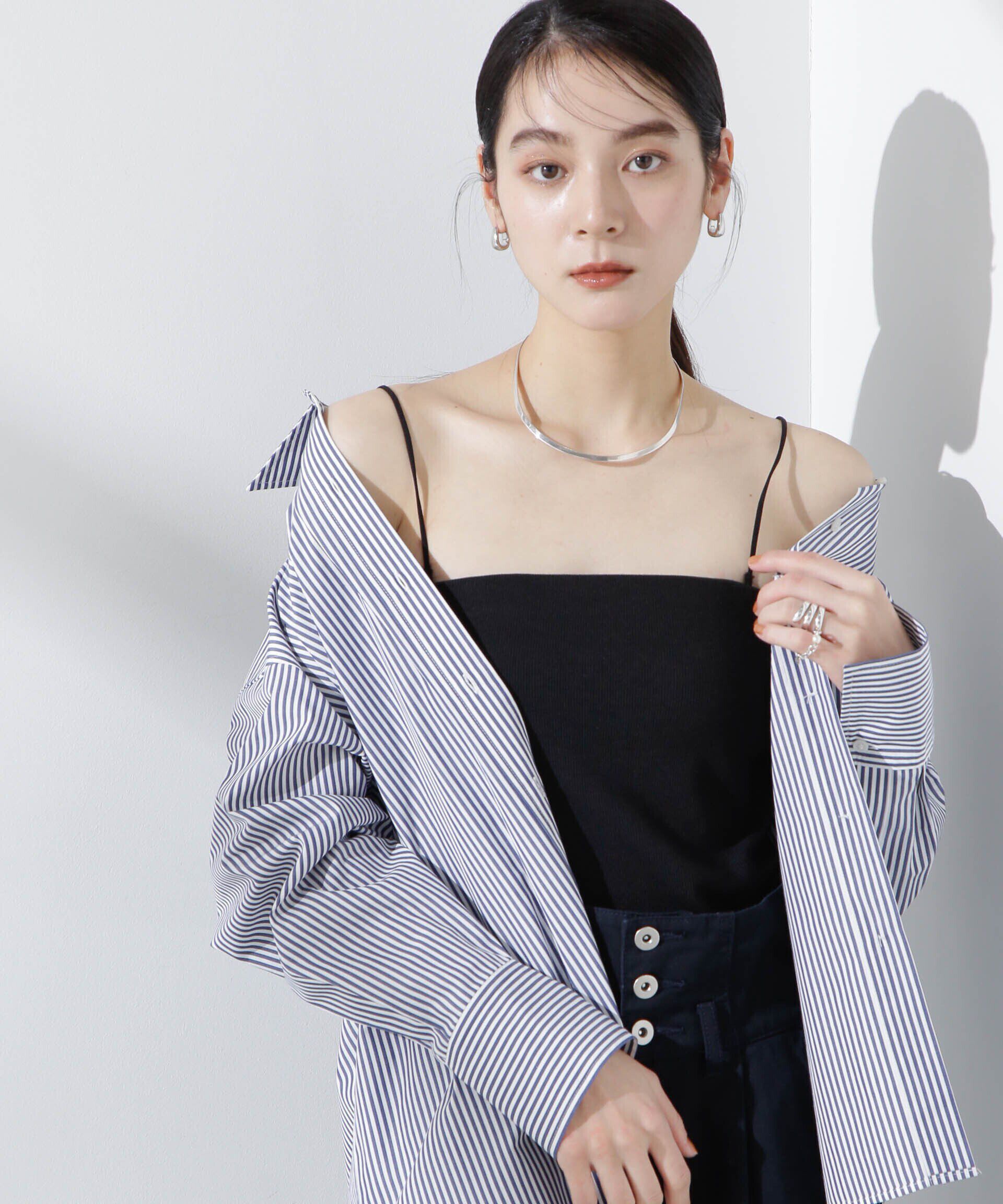 nano･universe「カップ付き2wayキャミベアトップ」|Tシャツ・カットソー|