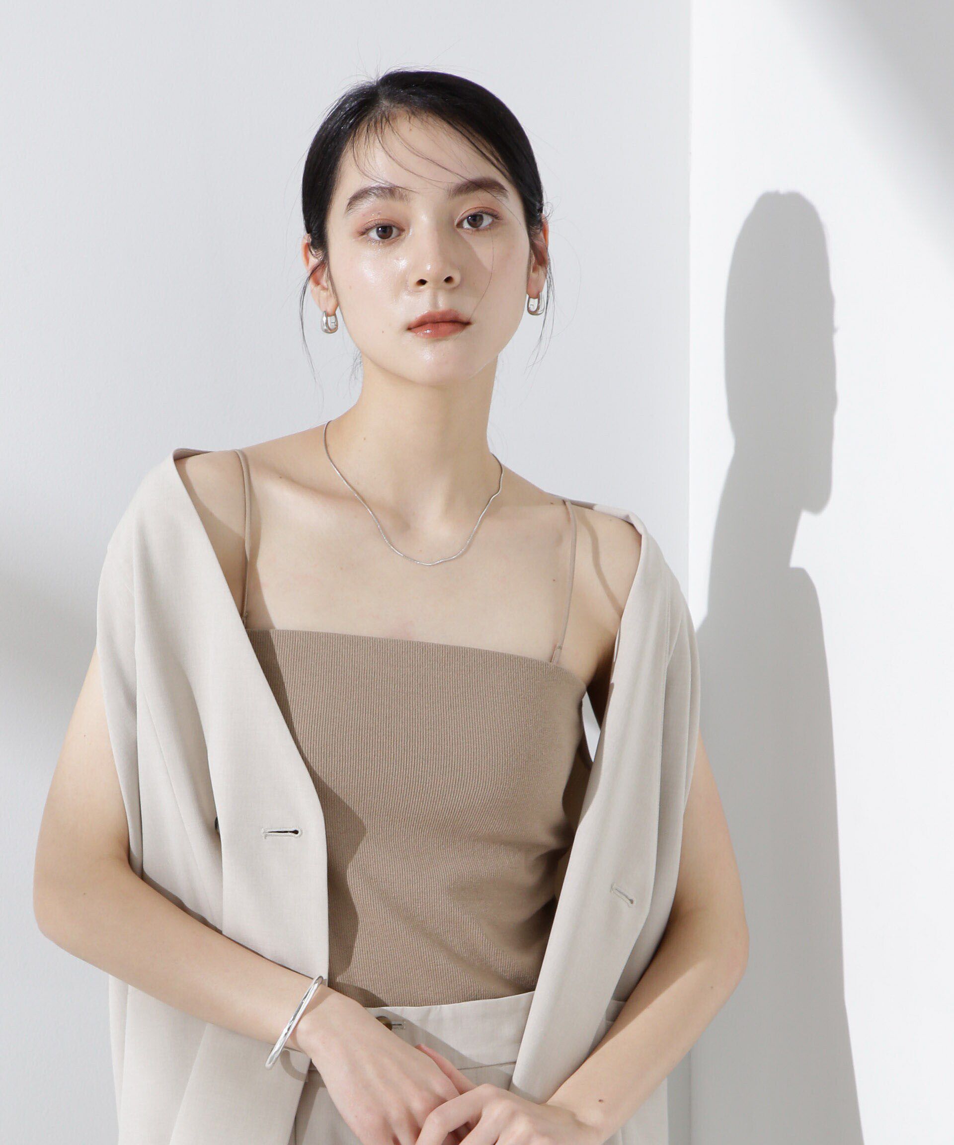 nano･universe「カップ付き2wayキャミベアトップ」|Tシャツ・カットソー|