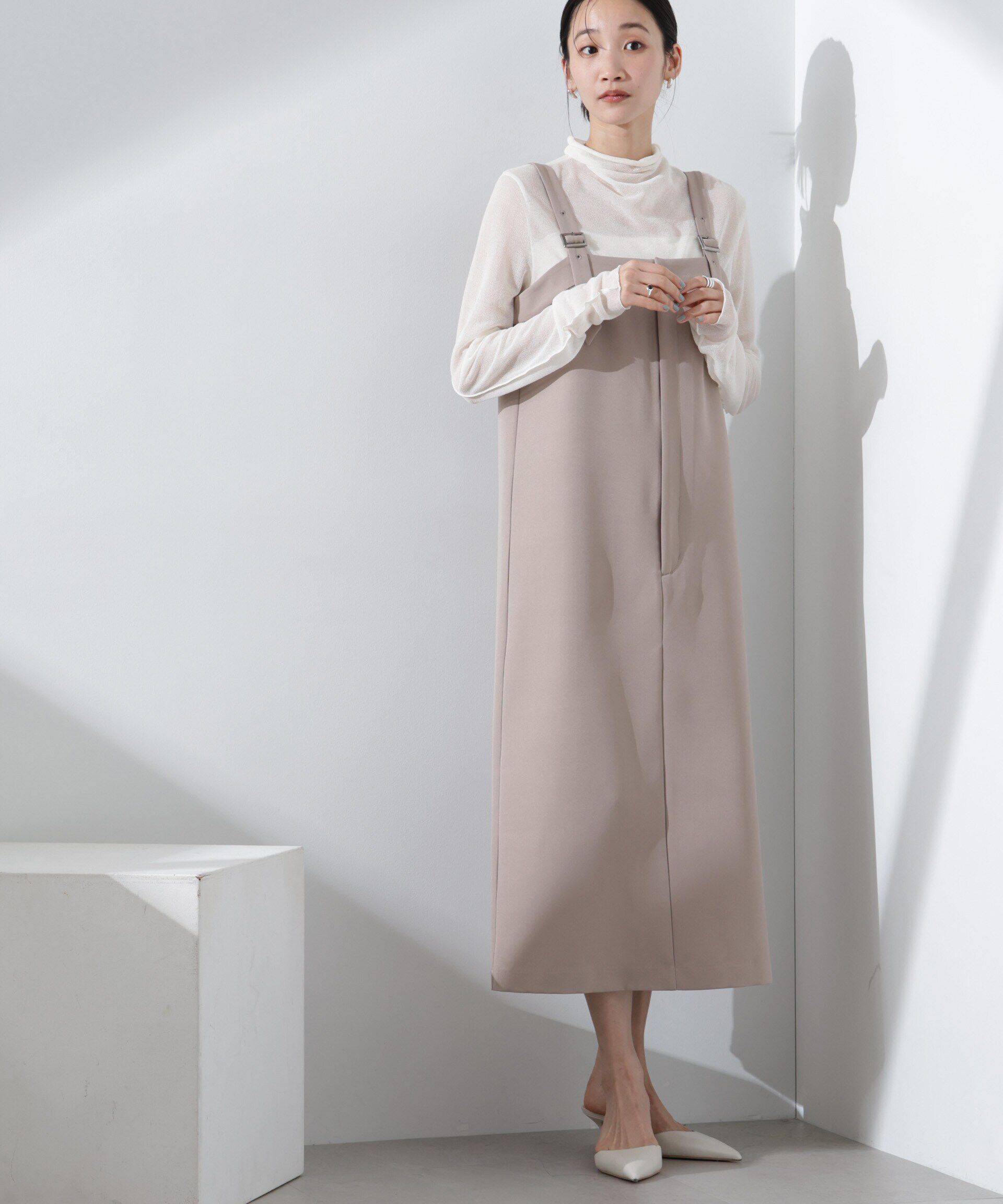 nano･universe「ベルトストラップワンピース」|ワンピース|