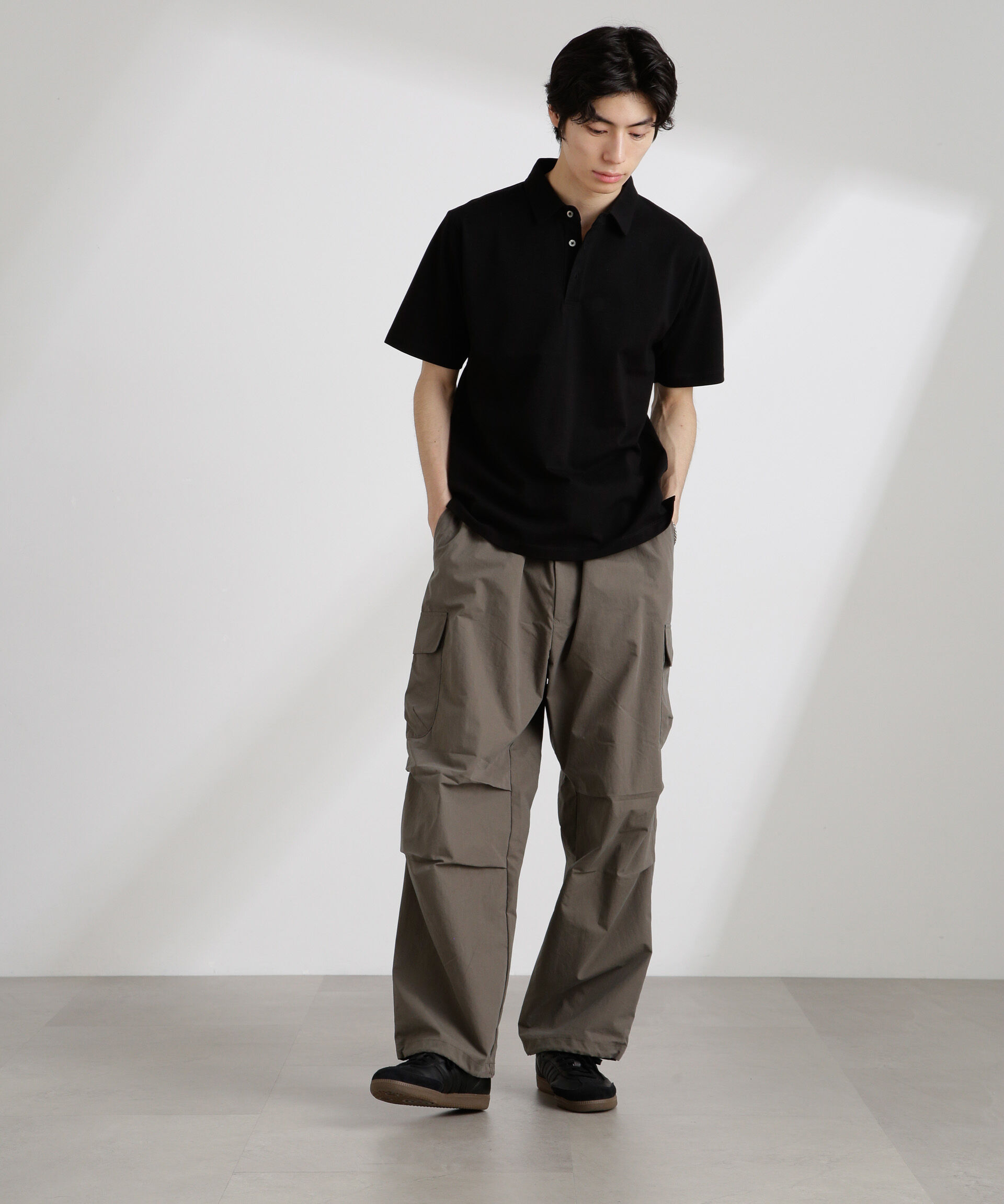 nano･universe「CNリラックスカーゴパンツ」|チノ|