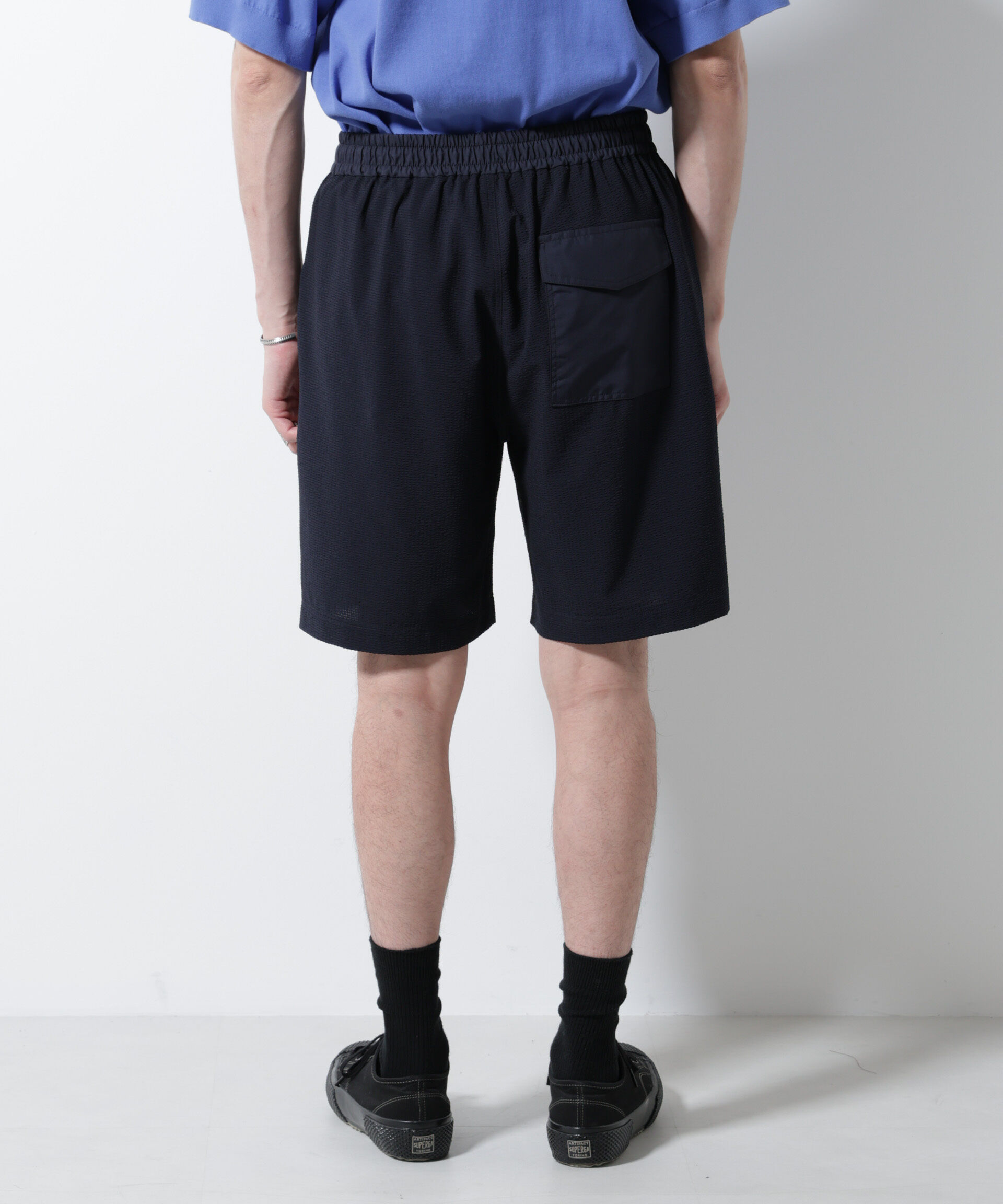 nano･universe「DotAir(R)サッカーストレッチイージーショートパンツ/吸水速乾」|チノ|