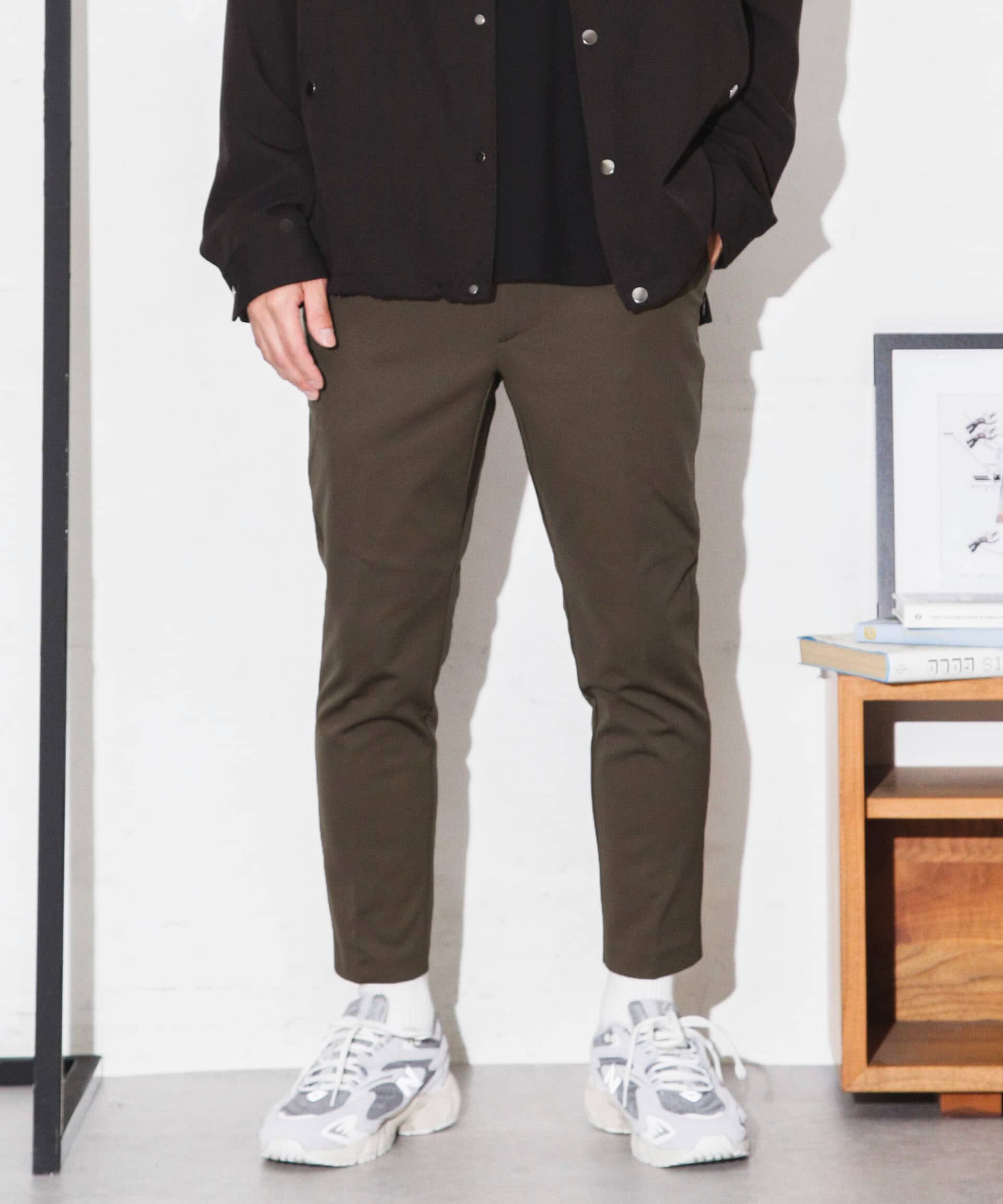 nano･universe「MET24/MET24 Skinny Fit」|チノ|ブラウン