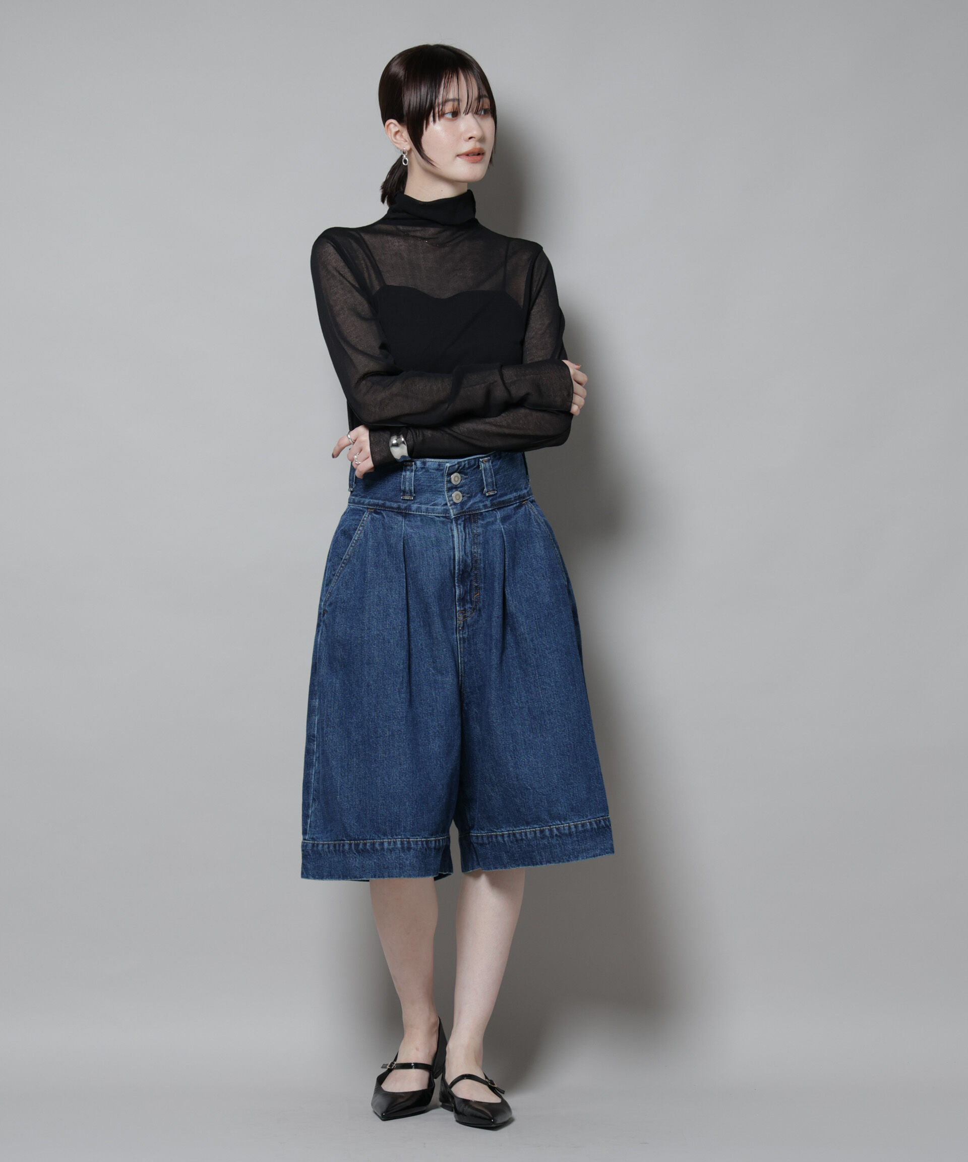 nano･universe「SOMETHING/TLEB HALF PANTS」|チノ|
