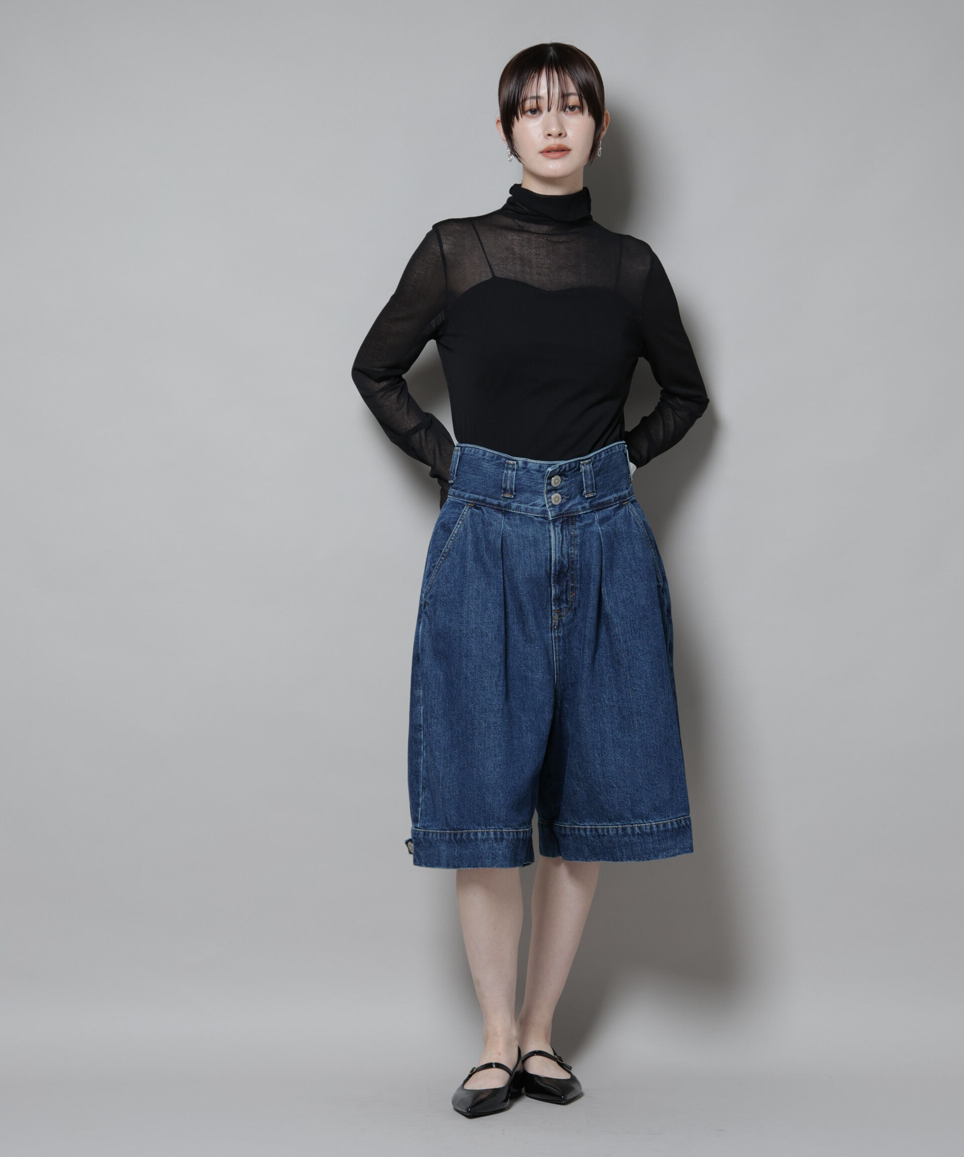 nano･universe「SOMETHING/TLEB HALF PANTS」|チノ|