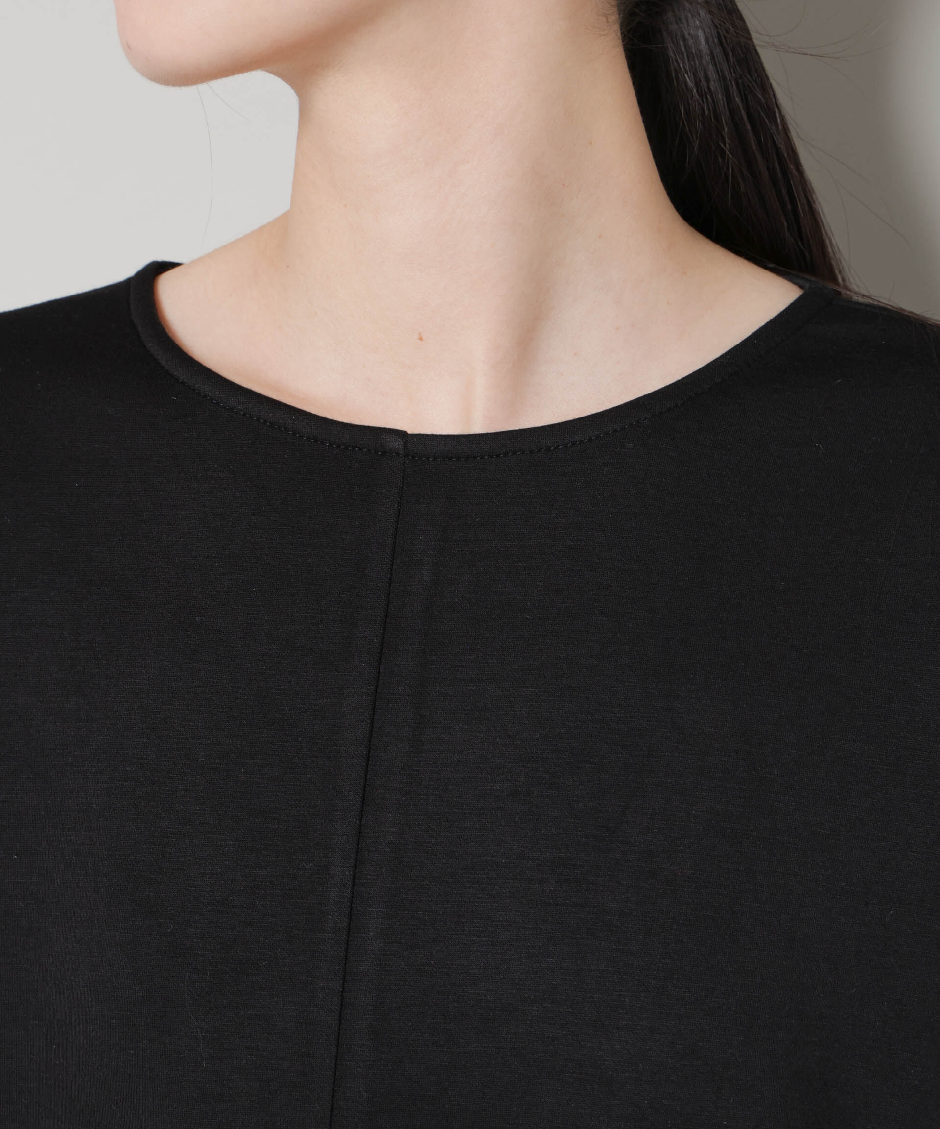 nano･universe「ダンボールカットサテンペプラムトップス」|Tシャツ・カットソー|