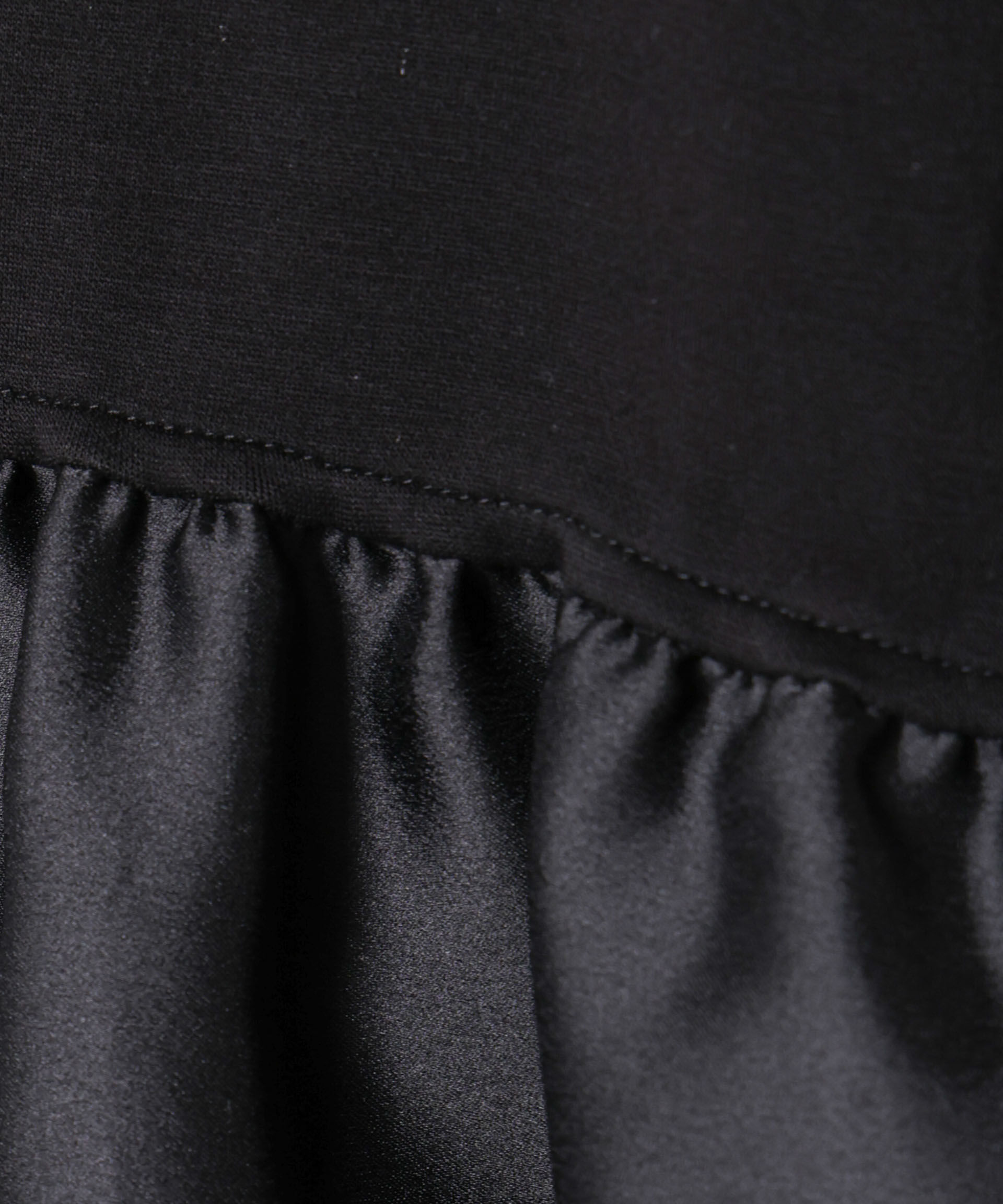 nano･universe「ダンボールカットサテンペプラムトップス」|Tシャツ・カットソー|