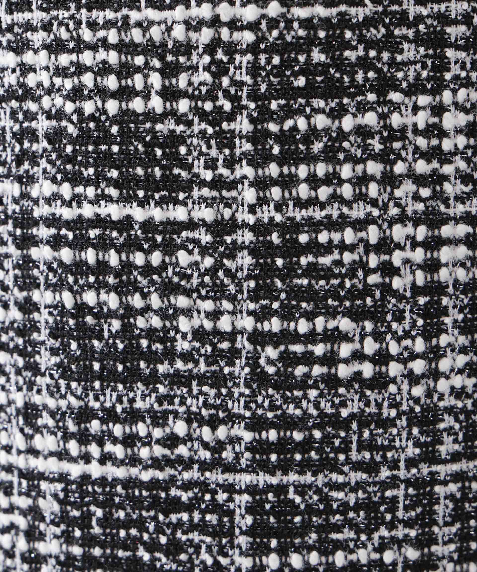 nano･universe「カットツイードドロストワイドパンツ(セットアップ可)」|チノ|