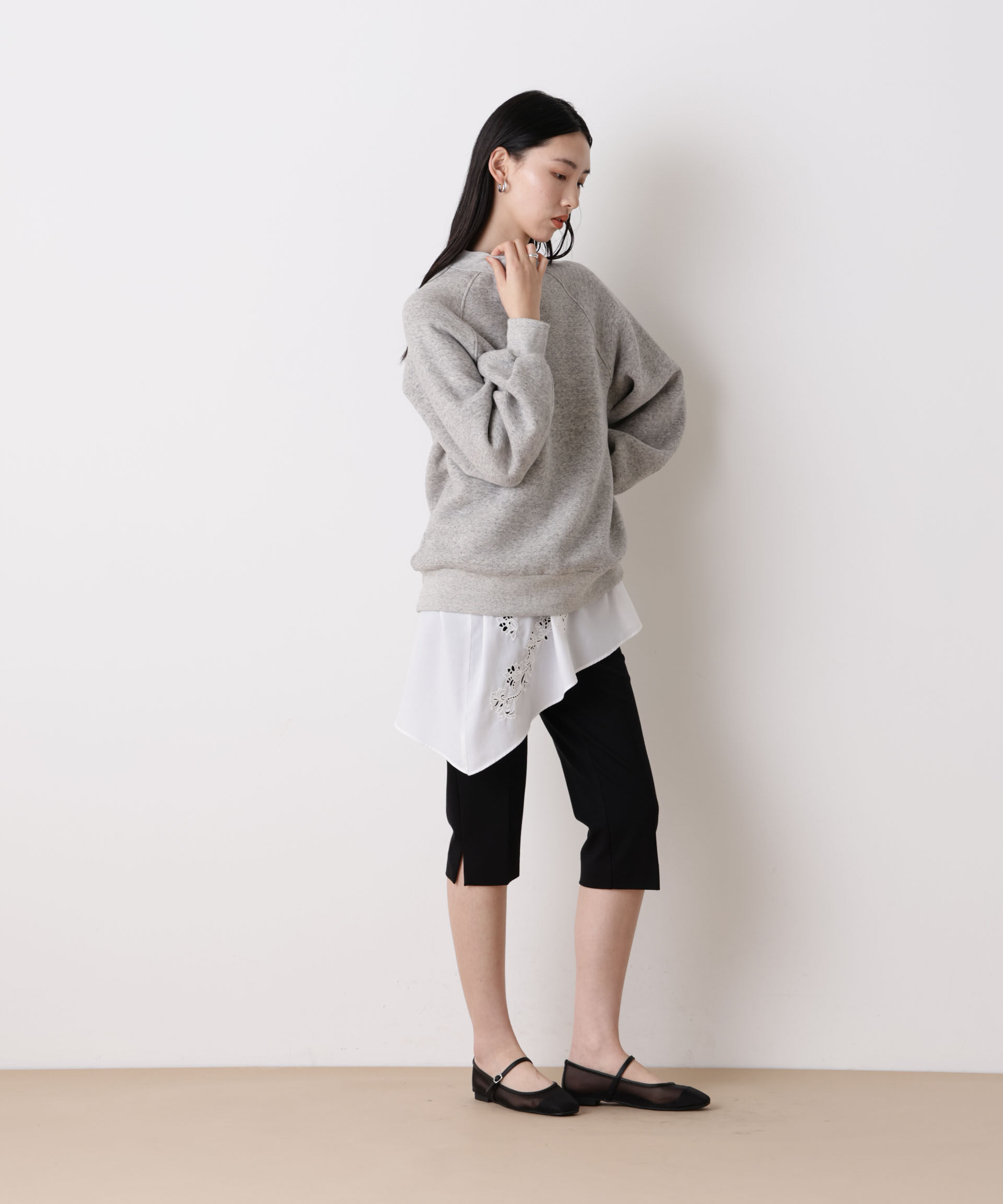 nano･universe「「STEVELOUR」フラッフィースタンドプルオーバー」|Tシャツ・カットソー|