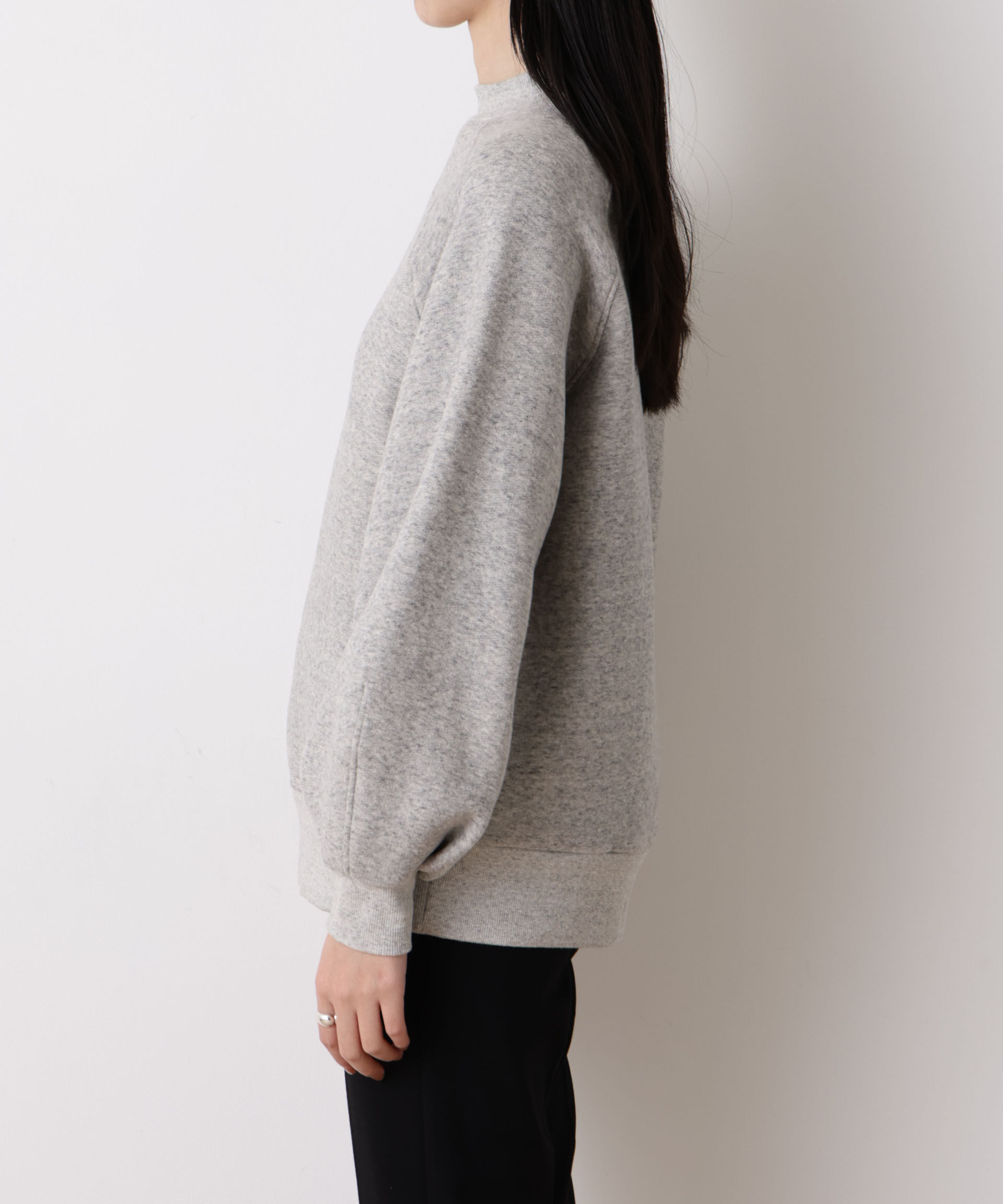 nano･universe「「STEVELOUR」フラッフィースタンドプルオーバー」|Tシャツ・カットソー|