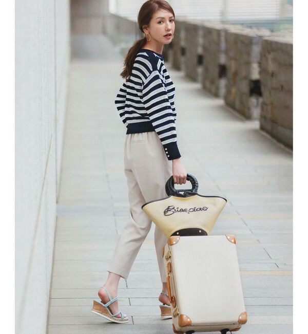 組曲「【美シルエット・ストレッチ・シワになりにくい】オシャクロス テーパードパンツ」|その他|