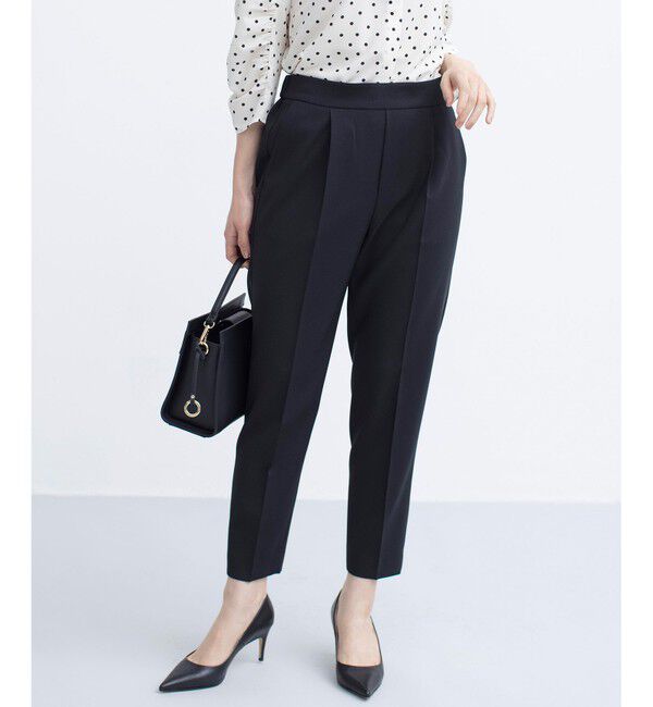 組曲「【美シルエット・ストレッチ・シワになりにくい】オシャクロス テーパードパンツ」|その他|