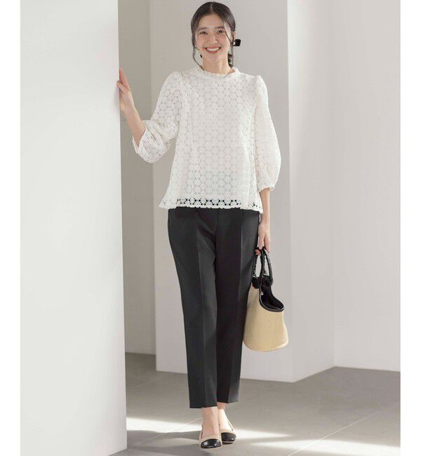 組曲「【美シルエット・ストレッチ・シワになりにくい】オシャクロス テーパードパンツ」|その他|