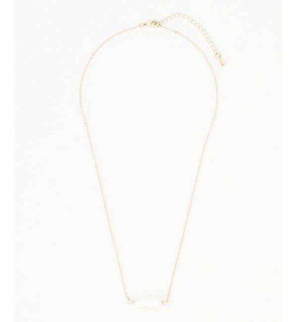 組曲「【2SET】ダイヤレーンプチパール ネックレス」|ネックレス|