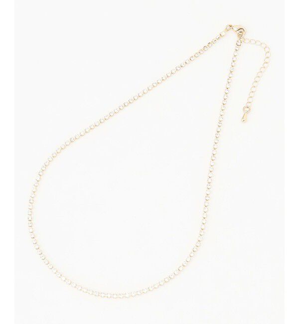 組曲「【2SET】ダイヤレーンプチパール ネックレス」|ネックレス|